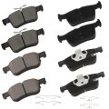 D1833 D2300 Ceramic Brake Pads Front And Rear Disc Pad Set For Ford Bronco Sport 2021 2023 Escape 2020 Maverick Lincoln Corsair 