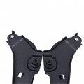 Labwork Black Steel Hood Hinge Pair Left Right Side Replacement For 2016 2017 2018 2019 2020 2021 2022 Chevrolet Malibu