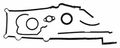 Jv1070 Engine Timing Cover Gasket Set 