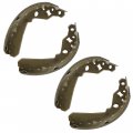 Caltric 2 Front Brake Shoes Compatible With Kawasaki 41047-0001