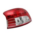 Tail Light Replacement For Yaris Sedan 2007 2008 2009 2010 2011 Driver Side Left Rear Clear And Red Lens Chrome Housing Part 