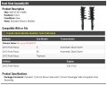 Front Strut And Coil Spring Assembly Kit 2-piece Compatible With 2012-2013 Ford Focus 2 0l 4-cylinder Excludes Electric Models