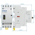 Baomain Manual Household Ac Contactor 16a 4 Pole Normally Closed 50 60hz Modular Circuit Control 35mm Din Rail Hc1-16m 04 4nc