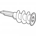 Prime-line Mp10711 Zip-it Wall Anchors 10 Zinc Construction Heavy Duty Design 50 Pack