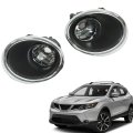 1 Pair Front Fog Light Replacement For Rogue Sport 2017-2018 With Bulb And Switch Lamp Driver Passenger Side 