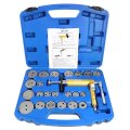 Dptool 23pc Pneumatic Brake Caliper Compression Tool Kit Air Piston Pad Wind Back Adjustment With 22pc Adapters
