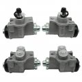 M Mati Front Brake Wheel Cylinders Left Right All 4 For Yamaha Big Bear 350 Kodiak 400 Yfm350 Yfm400 1989-1998 3hn-25950-00-00