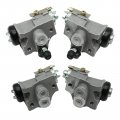 M Mati Front Brake Wheel Cylinders Left Right All 4 For Yamaha Big Bear 350 Kodiak 400 Yfm350 Yfm400 1989-1998 3hn-25950-00-00