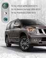 Rear Ac Block Off Kit Fit For Infiniti Qx56 2004-2013 Nissan Armada 2005-2015 Pathfinder 2005-2012