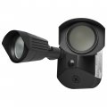Nuvo 65 214 Led Dual-head Security Light 3000k Black