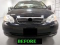 312 Motoring Fits 2005-2008 Toyota Corolla Chrome Grille Grill Kit 2006 2007 05 06 07 08 S Ce Le Xrs