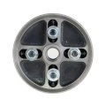 Wood Lathe Chuck 6in 4 Jaw Single Action 1 8tpi For Woodworking And Metal Processing