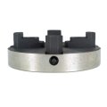 Wood Lathe Chuck 6in 4 Jaw Single Action 1 8tpi For Woodworking And Metal Processing