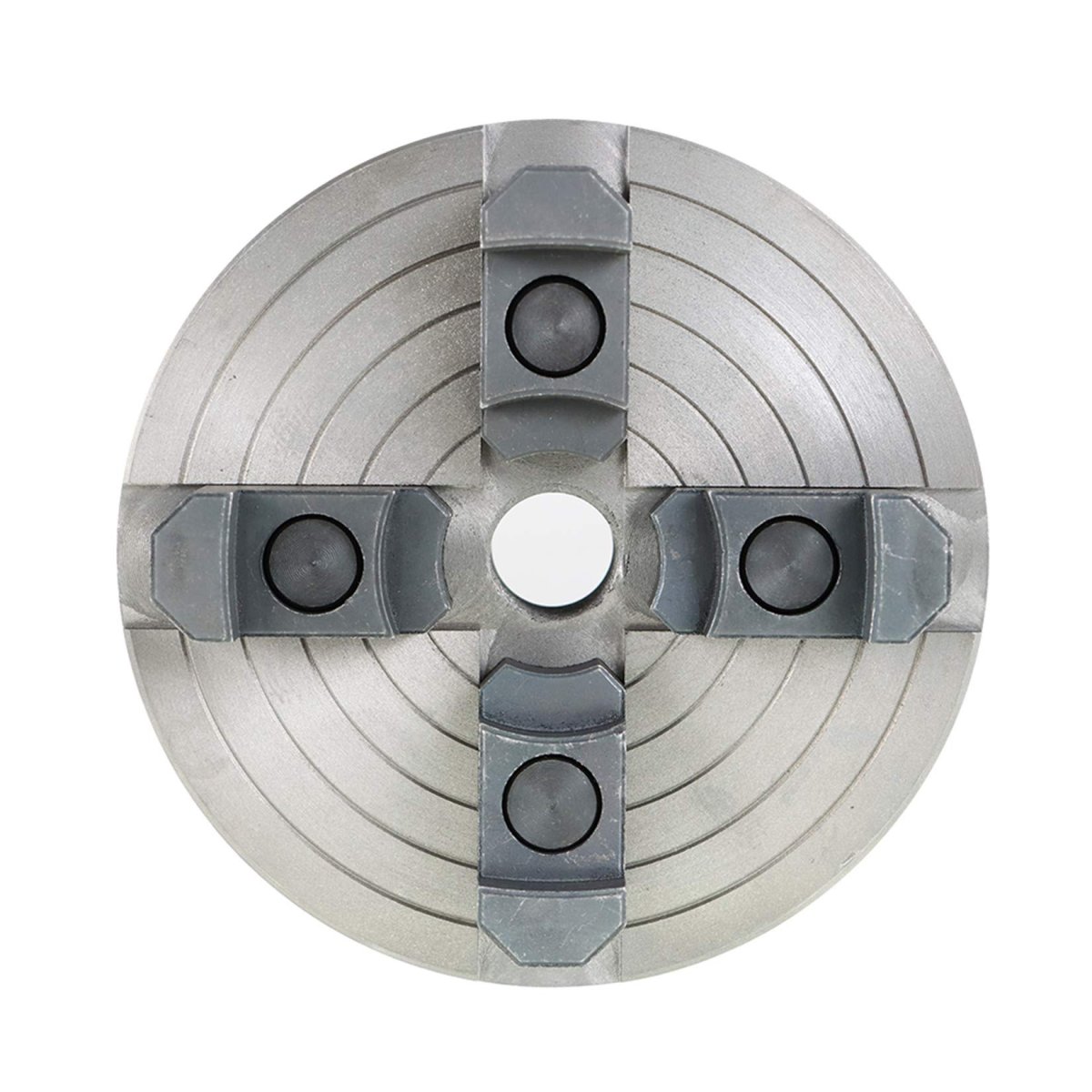 Wood Lathe Chuck 6in 4 Jaw Single Action 1 8tpi For Woodworking And Metal Processing