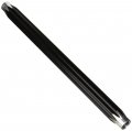 62-150 Aluminum Scalloped Suspension Tube Black Anodized Finish Stock Size 