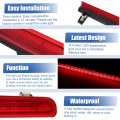 X Autohaux High Level Third Rear Brake Stop Light 7e0945097a For Vw Transporter T5 2003-2015 Red