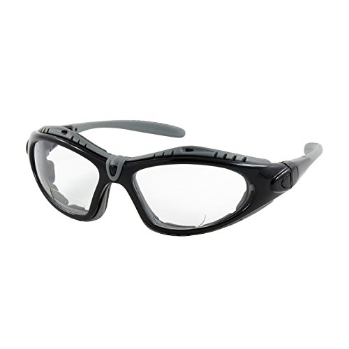 Fuselage Reader 250-51-0025 Full Frame Safety Readers With Black Foam Padding Clear Lens And Anti-scratch Fog Less Coating 2 50