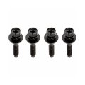 Air Cleaner Bolts For Honda Ridgeline 2007 To 2014 Alloy Steel Black Fasteners 5 Millimeters By 80 Thread Size 4 Piece Set