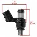 Caltric Throttle Body Fuel Injector Compatible With Honda Foreman Rubicon 500 Trx500fa 2015-2019