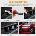 Xridonsen 2pcs 70 Inch Truck Red Emergency Lights Strip 864 Led Running Board Strobe Bar Firefighter Flashing Warning Safety
