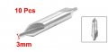 Uxcell Hss 3mm Tip 60 Degree Angle Countersinks Center Drills Bit Tool 10 Pcs