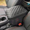 A Abigail Center Console Armrest Cover For Toyota Tacoma 2016 2017 2018 2019 2020 2021 2022 Pu Leather Arm Rest Box Lid Middle 