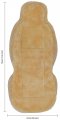 Eurow Sheepskin Seat Cover 56 By 23 Inches Beige