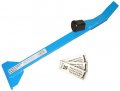 Professional Pull And Pry Bar Pb71302 For Wood Laminate Floors Adjustable Magnetic Shim Solid Steel Fits 8 Mm To 3 4 In 