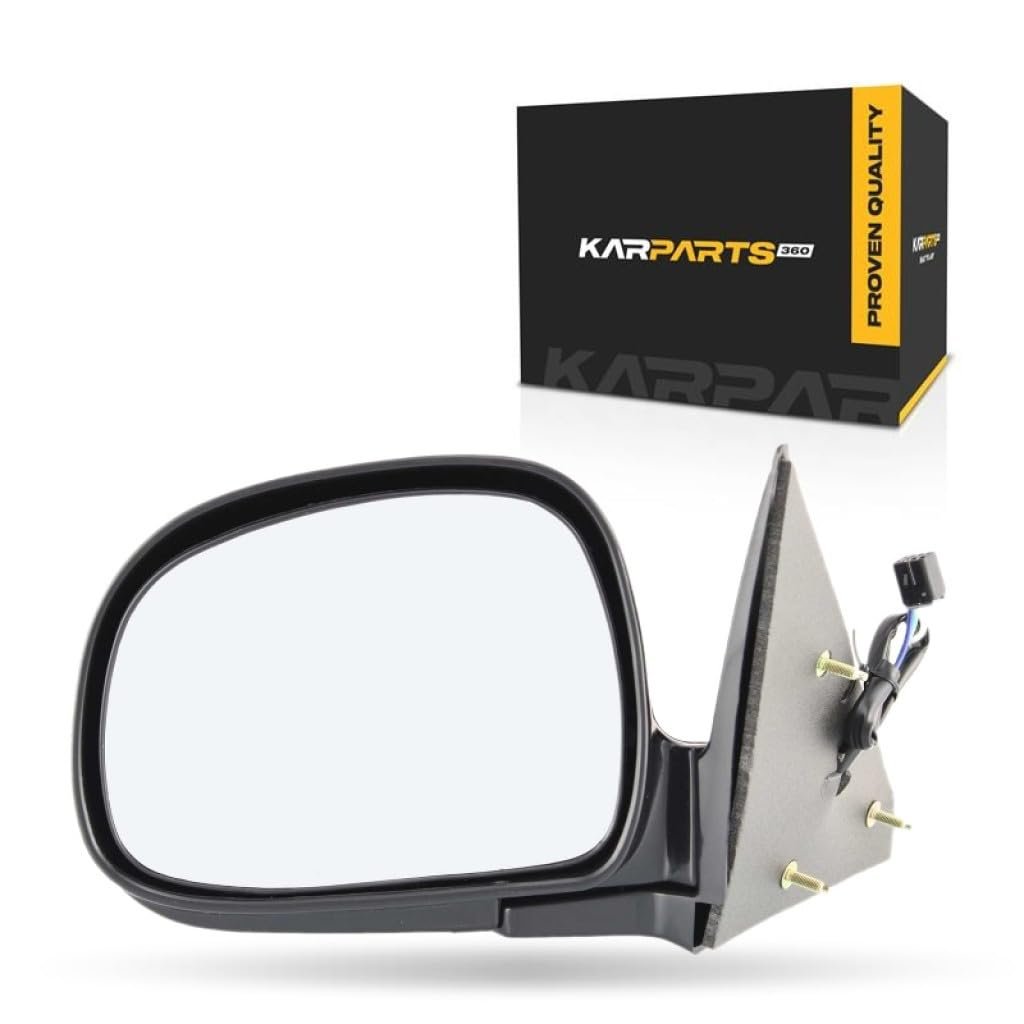 Driver Side Door Mirror For Chevy Blazer S10 1998 1999 Paintable Power Non Heated Manual Folding Fits Gm1320185 15151117