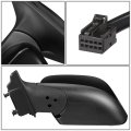 Ch1320374 Factory Style Driver Left Side Mirror Manual Folding Power Adjust Heated Glass Compatible With Jeep Cherokee 14-20