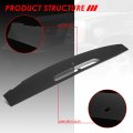 Front Upper Vent Portion Dash Board Cover Overlay Compatible With Cadillac Escalade Esv Ext 07-14 Matte Black