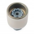 Fsfy Automative Wheel Lock Nut Screw Removal Key Anti-theft Lugnut Socket Tool For Audi Vehicle Letter B