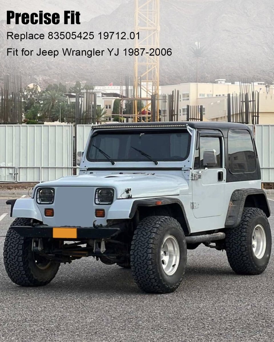 Front Windshield Wiper Blade For Jeep Wrangler Yj 1987-2006 Set Replace 83505425 19712 01 2 Pcs