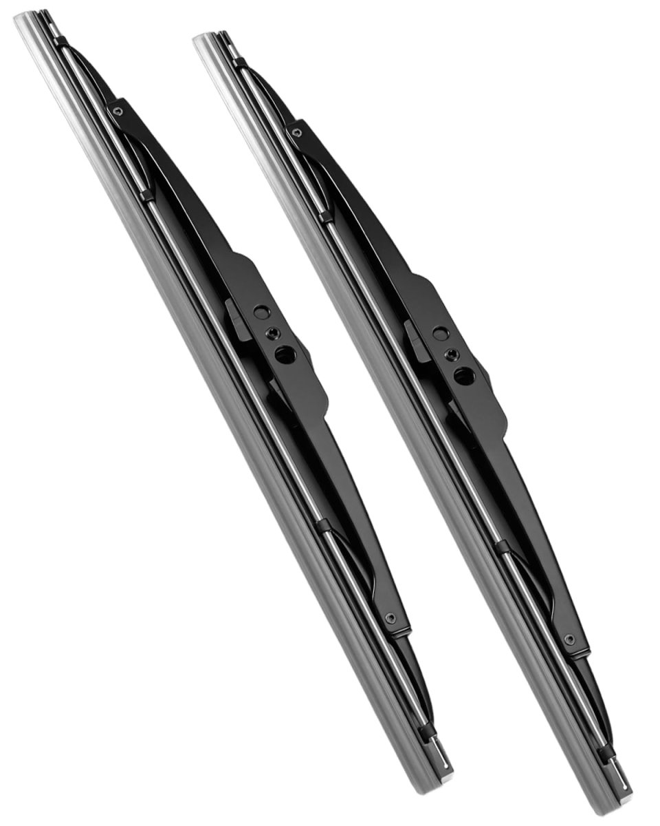 Front Windshield Wiper Blade For Jeep Wrangler Yj 1987-2006 Set Replace 83505425 19712 01 2 Pcs