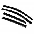 Erush Acrylic Smoked Window Deflectors For 2007-2011 Honda Cr-v 