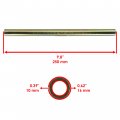 Caltric Front Inner Upper A Arm Long Pivot Shaft Compatible With Polaris