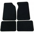 Floor Mats For 1999-2004 Ford Mustang Nylon Black Front Rear Carpet By Ikon Motorsports 2000 2001 2002 2003 
