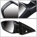 Oe Style Powered Heated Driver Left Side View Door Mirror Compatible With Hyundai Veloster 12-14