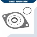 Hihaha No 5140342aa Vacuum Pump Seal Kit For Dodge Ram 2500 3500 Power Steering Kits Durable Rubber 1 Set Black