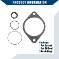 Hihaha No 5140342aa Vacuum Pump Seal Kit For Dodge Ram 2500 3500 Power Steering Kits Durable Rubber 1 Set Black