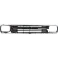Toyota Pickup Grille Assembly 1992 1993 1994 1995 Chrome Shell With Painted Black Insert 1 Piece Type 2wd Plastic To1200128 