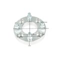 2 Pack 1in Wheel Spacers Adapters 4 X 101 6mm Silver 62mm Hub Bore 1 2in 20 Studs