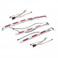 Tcmt Rear Trunk Decoration Trim Molding Cover Led Lights Fit For Honda Goldwing 1800 Gl1800 2001-2017
