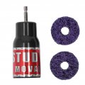 Stud Rust Removal Tool Durable Plastic Stainless Steel Wheel Hub Cleaner Clean Thoroughly Electric Drill Cleaning Quick Scale