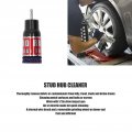Stud Rust Removal Tool Durable Plastic Stainless Steel Wheel Hub Cleaner Clean Thoroughly Electric Drill Cleaning Quick Scale