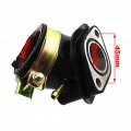 Tc-motor Intake Manifold Boot For Gy6 125cc 150cc Scooter Moped Atv Quad Go Kart 4 Stroke Engine Taotao Sunl Roketa Jonway