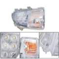 Antuko 1pc Fog Light Left Side Drl Replacement For Pri-us 2012-2015