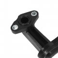 X Autohaux Heater Manifold Tube Coolant Flange Lr018273 For Land Rover Range 2010-2017 Plastic Black