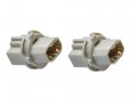 Michigan Motorsports 04-13 Mazda 3 13-16 Cx-5 Rear Brake Light Lamp Bulb Socket Quantity 2 Replace G14s-51-3e7 
