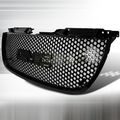 Spec-d Tuning 2007-2011 Gmc Yukon Denali Mesh Grill Punch Hole Style Black 